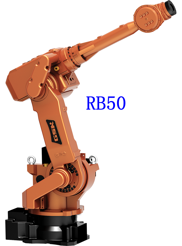 GSK RB50机器人应用，托盘专机上下料