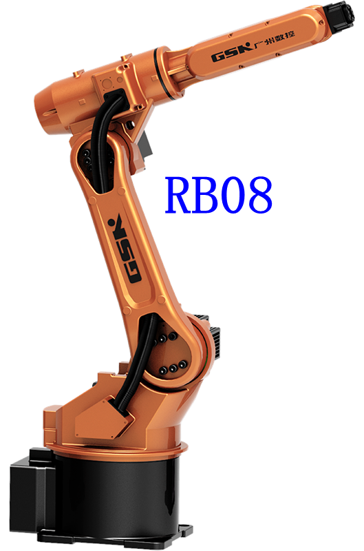 GSK RB08机器人应用，激光焊接上下料